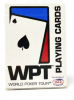 World Poker Tour Playing Cards, Royal Back - 2 Deck Set Black/White